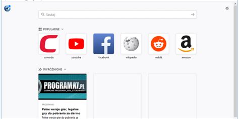 comodo przeglądarka.
